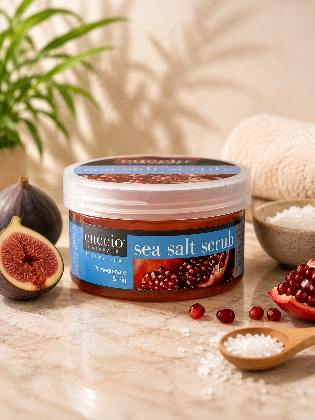Scrub Corpo ai Sali Marini – Profumazione Fico e Melograno Esfoliazione delicata
