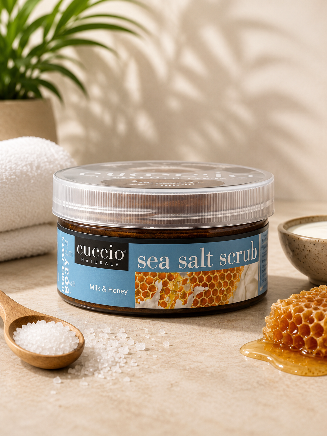 Scrub Corpo ai Sali Marini – Profumazione Latte e Miele Esfoliazione delicata