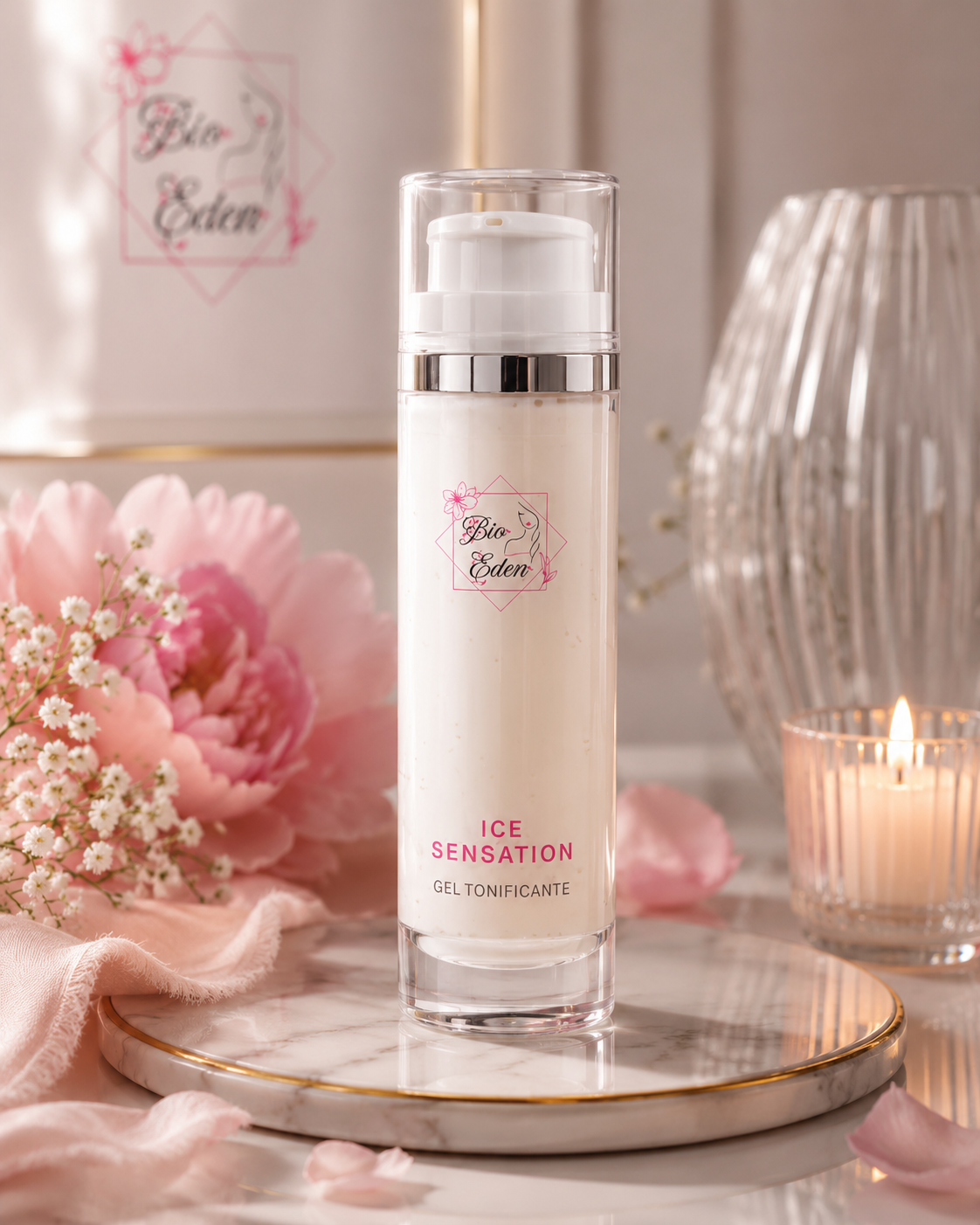 Ice Sensation Crema Gambe Drenante Effetto Ghiaccio – 150 ml | Bio Eden