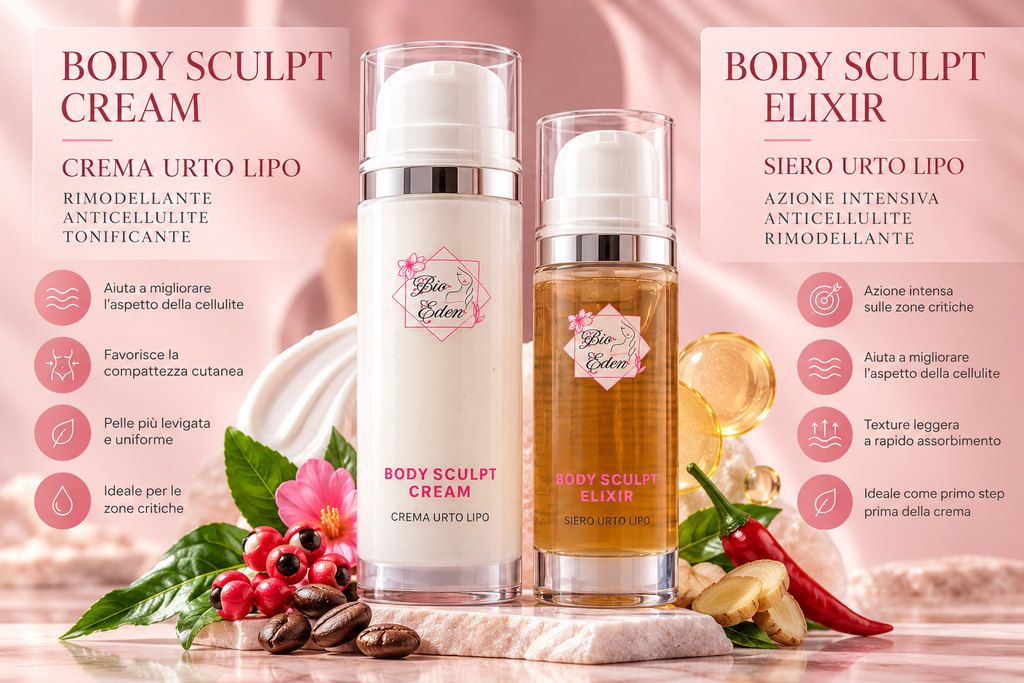 Kit Bioeden Sculp:  ELIXIR + SCULP CREAM